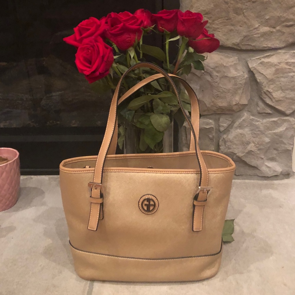 Giani Bernini Gold Tote